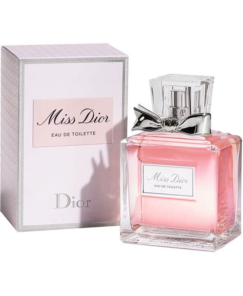 miss dior eau de toilette macy'|what does Miss Dior smell like.